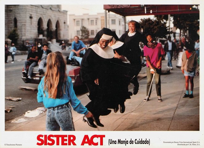 Sister Act - Eine himmlische Karriere - Lobbykarten - Whoopi Goldberg, Wendy Makkena