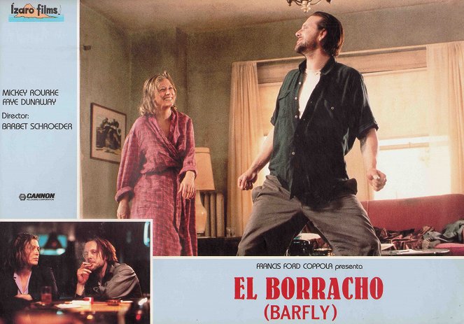 El borracho - Fotocromos - Faye Dunaway, Mickey Rourke