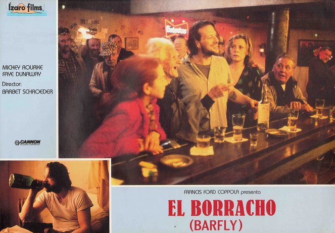 El borracho - Fotocromos - Mickey Rourke, Faye Dunaway