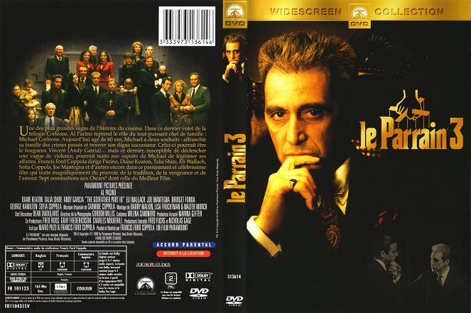 The Godfather: Part III - Covers
