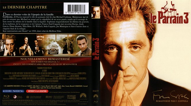 The Godfather: Part III - Covers