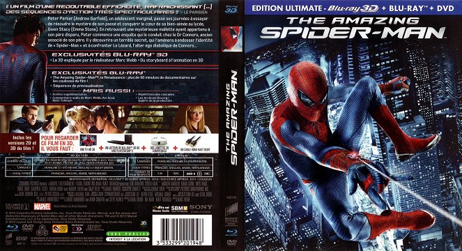 The Amazing Spider-Man - Carátulas