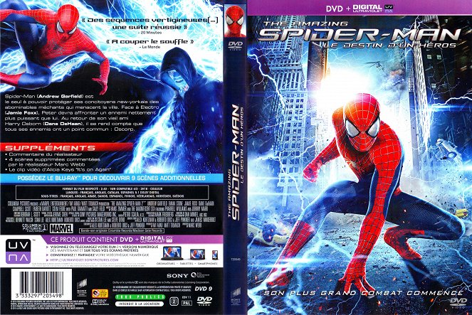 Niesamowity Spiderman 2 - Okładki