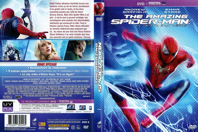 The Amazing Spider-Man 2: El poder de Electro - Carátulas