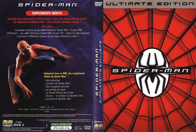 Spider-Man - Carátulas