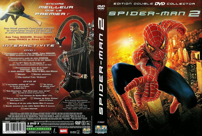 Spider-Man 2 - Okładki