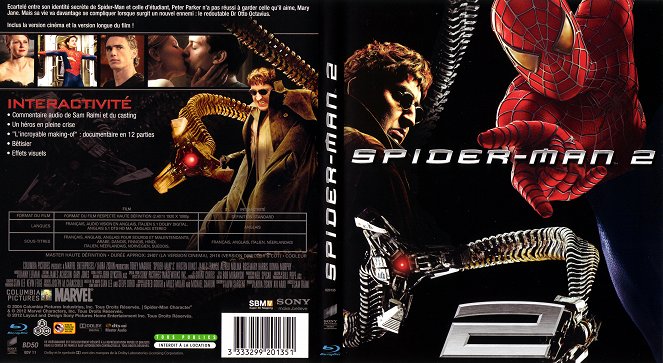 Spider-Man 2 - Carátulas