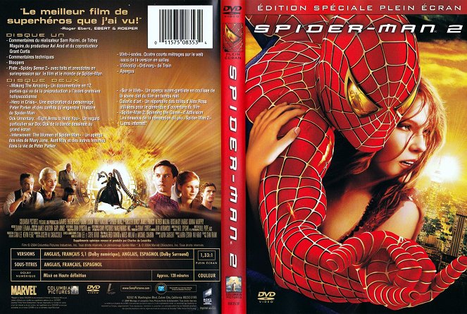 Spider-Man 2 - Couvertures