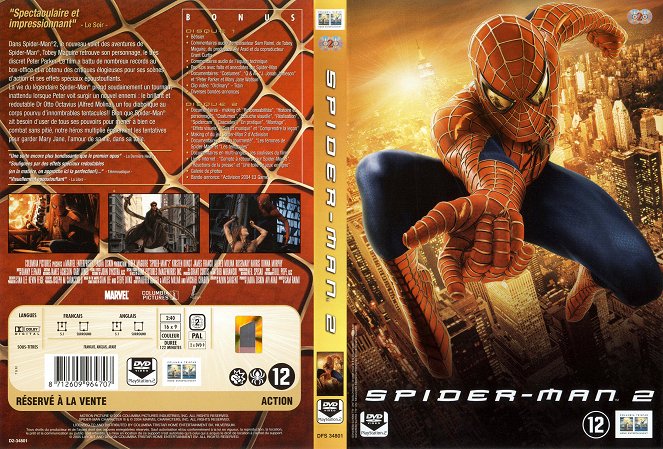 Spider-Man 2 - Carátulas