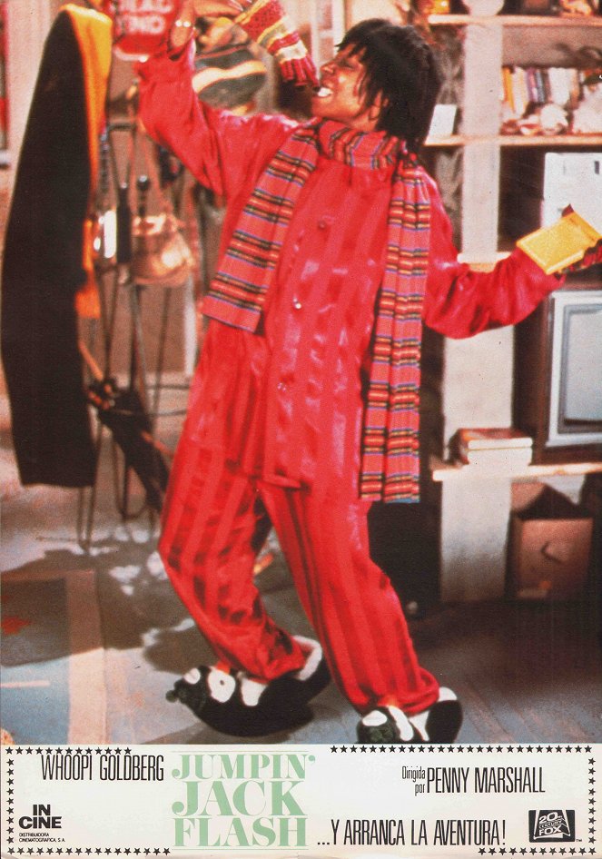 Jumpin' Jack Flash - Lobby Cards - Whoopi Goldberg