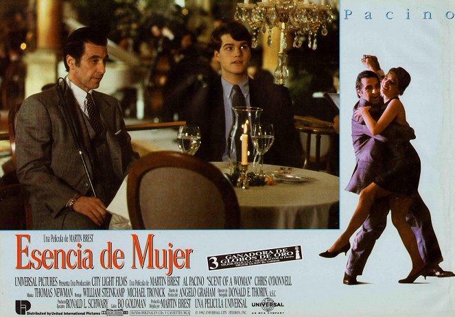 Scent of a Woman - Lobby Cards - Al Pacino, Chris O'Donnell