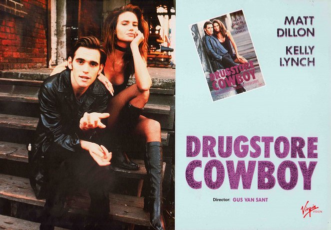Drugstore Cowboy - Cartes de lobby - Matt Dillon, Kelly Lynch