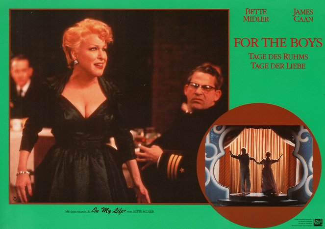 For the Boys - Tage des Ruhms, Tage der Liebe - Lobbykarten - Bette Midler