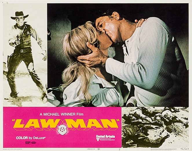 Lawman - Lobbykarten - Sheree North, Burt Lancaster