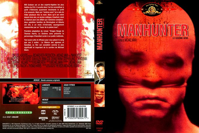 Manhunter - Roter Drache - Covers