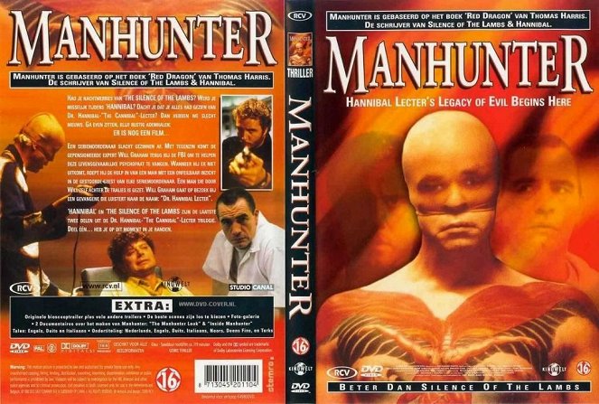 Manhunter - Roter Drache - Covers
