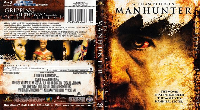 Manhunter - Carátulas