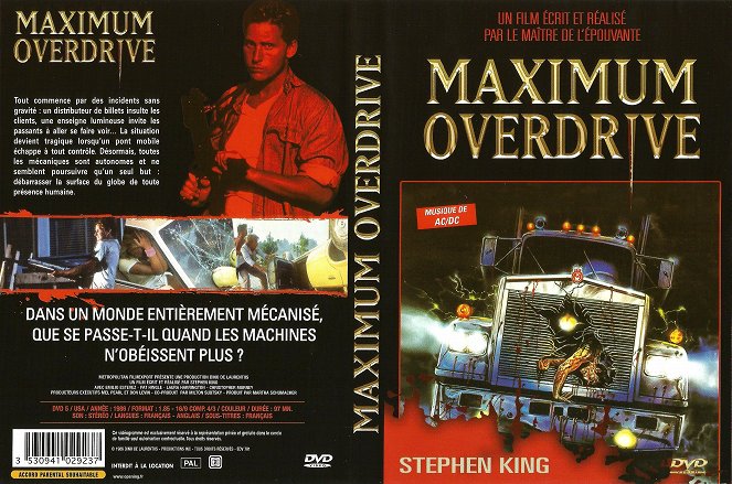 Maximum Overdrive - Covers