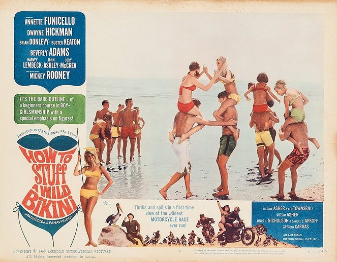 How to Stuff a Wild Bikini - Lobby Cards