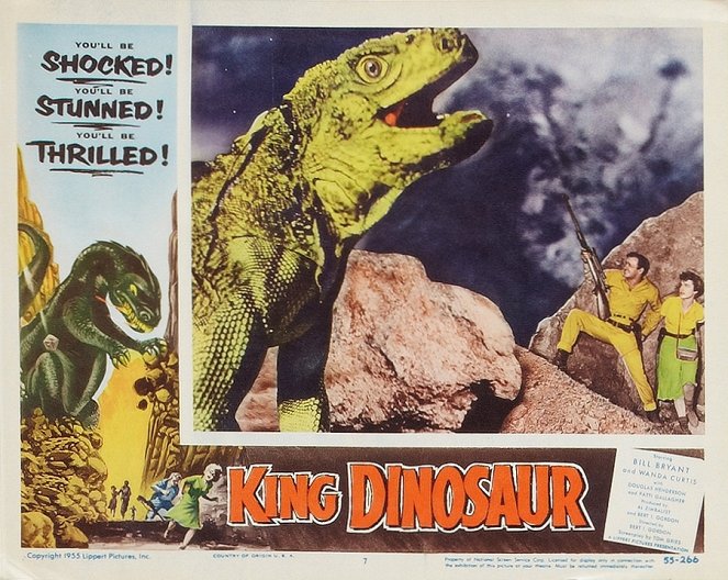 Rei Dinossauro - Cartões lobby