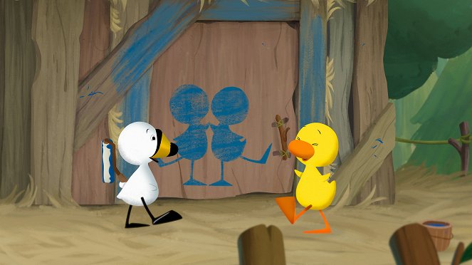 Duck & Goose - Sticky Song / Build a Playhouse - Photos