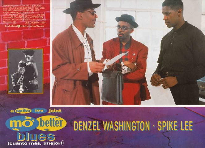 Mo' Better Blues - Lobby Cards - Giancarlo Esposito, Spike Lee, Denzel Washington