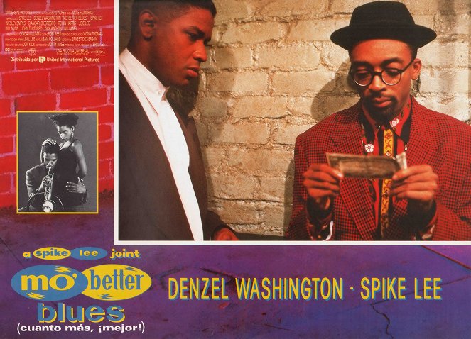 Mo' Better Blues - Lobbykarten - Denzel Washington, Spike Lee