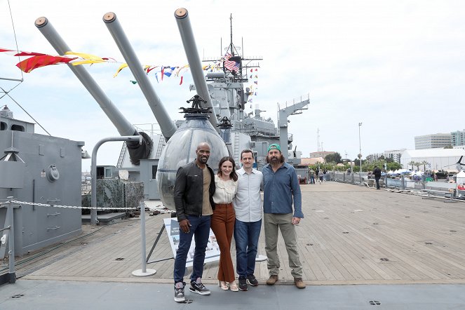The Terminal List - Events - The Cast of Prime Video's "The Terminal List" attend LA Fleet Week at The Port of Los Angeles on May 27, 2022 in San Pedro, California - LaMonica Garrett, Tyner Rushing, Kenny Sheard