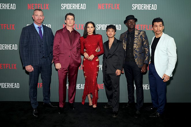 Spiderhead - Evenementen - Netflix Spiderhead NY Special Screening on June 15, 2022 in New York City - Daniel Reader, Miles Teller, Jurnee Smollett, Mark Paguio, Stephen Tongun, Joey Vieira