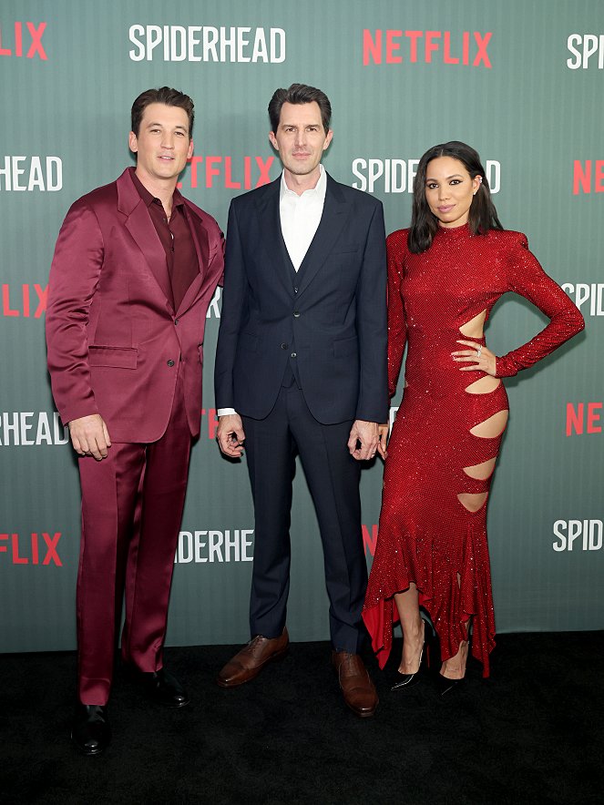 Spiderhead - Z akcií - Netflix Spiderhead NY Special Screening on June 15, 2022 in New York City - Miles Teller, Joseph Kosinski, Jurnee Smollett