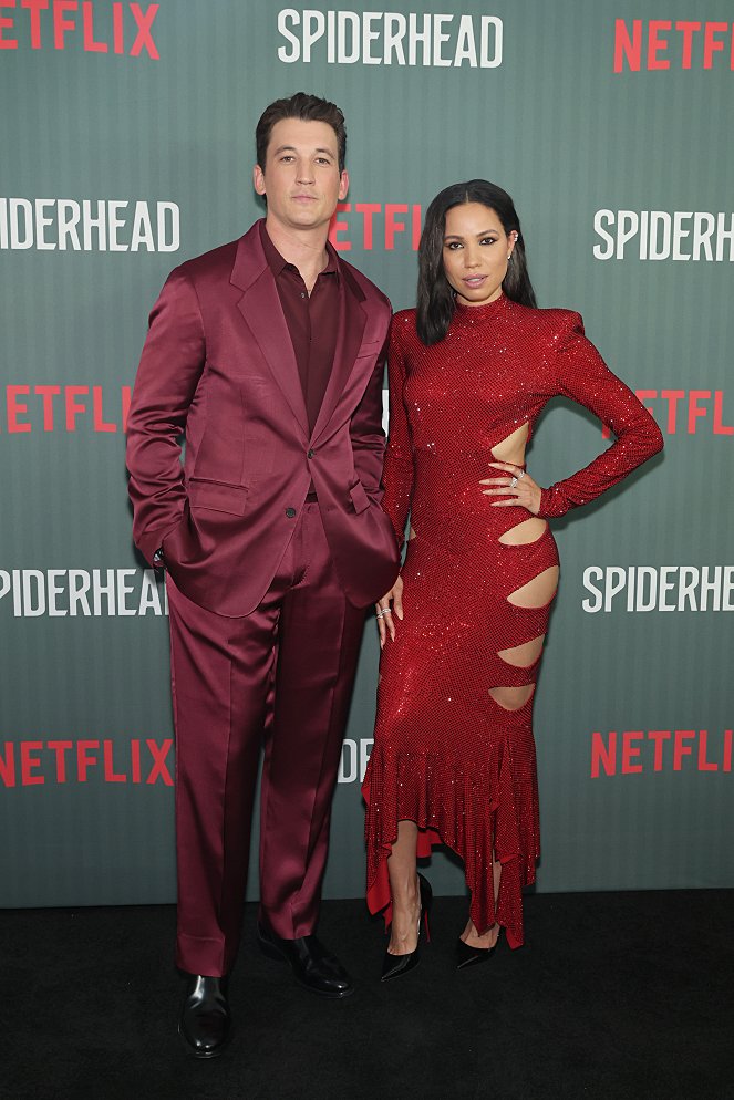 Spiderhead - Evenementen - Netflix Spiderhead NY Special Screening on June 15, 2022 in New York City - Miles Teller, Jurnee Smollett