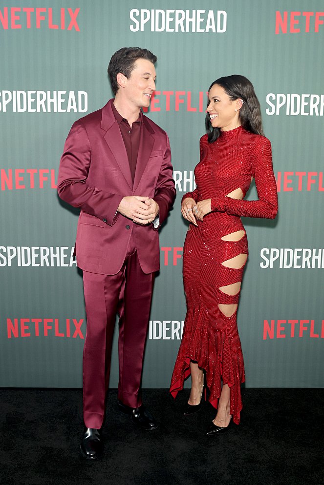 A Cabeça da Aranha - De eventos - Netflix Spiderhead NY Special Screening on June 15, 2022 in New York City - Miles Teller, Jurnee Smollett