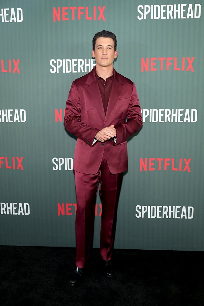 Pajęcza Głowa - Z imprez - Netflix Spiderhead NY Special Screening on June 15, 2022 in New York City - Miles Teller