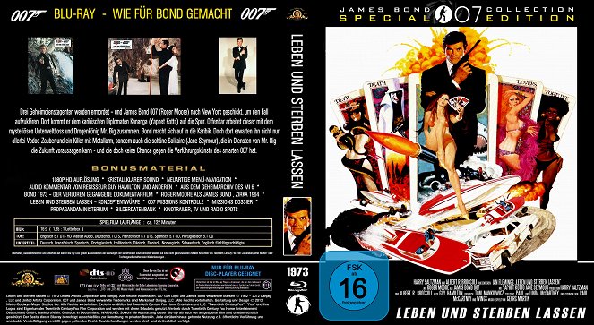 James Bond - Leben und sterben lassen - Covers