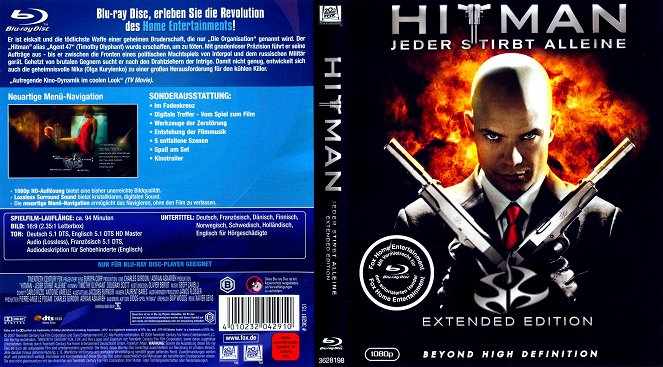 Hitman - A bérgyilkos - Borítók