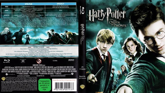Harry Potter a Fénixův řád - Covery