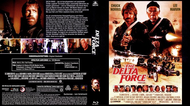 The Delta Force - Covers