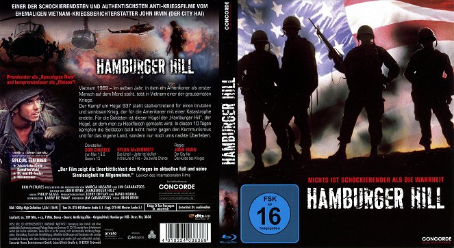 Hamburger Hill - Borítók