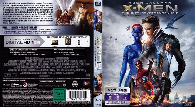 X-Men: Budúca minulosť - Covery