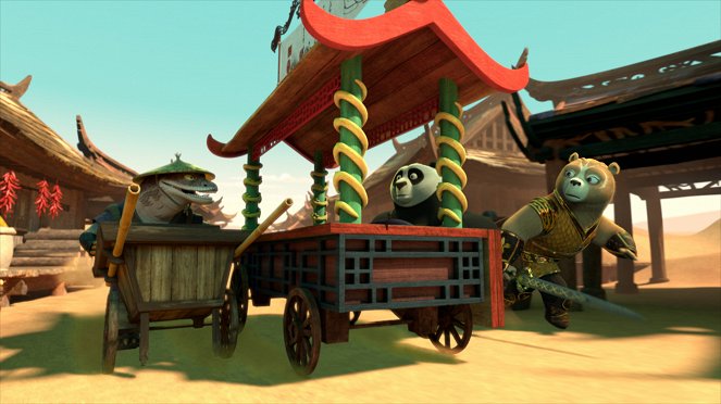 Kung Fu Panda: El caballero del Dragón - La entrada al desierto - De la película