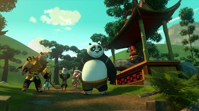 Kung Fu Panda: A sárkánylovag - Lassú hajóval Angliáig - Filmfotók