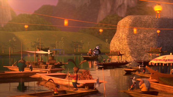 Kung Fu Panda: A sárkánylovag - Lassú hajóval Angliáig - Filmfotók