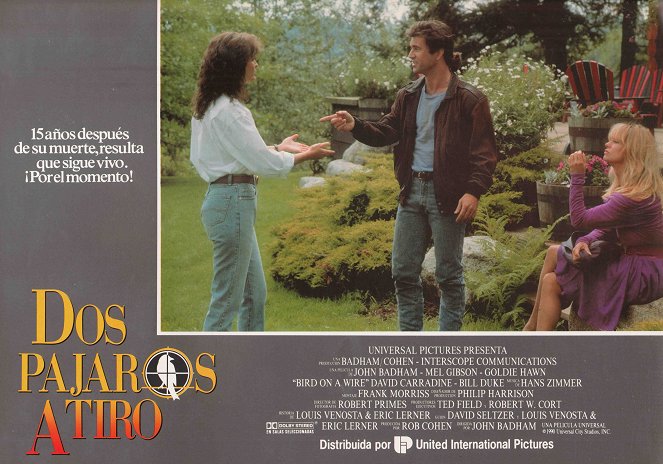 Dos pájaros a tiro - Fotocromos - Joan Severance, Mel Gibson, Goldie Hawn