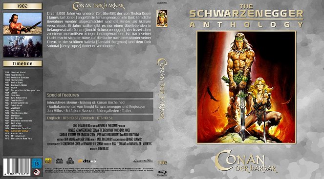 Conan - Der Barbar - Covers