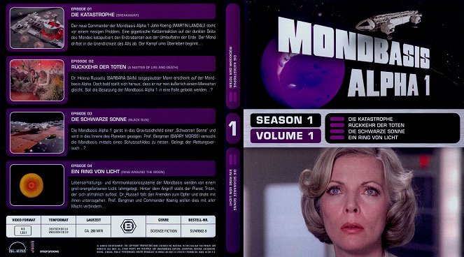 Kosmos 1999 - Season 1 - Okładki