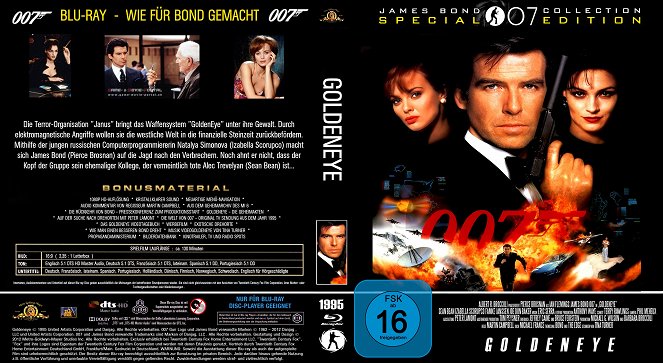 James Bond: Aranyszem - Borítók