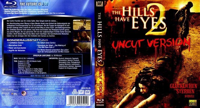 The Hills Have Eyes 2 - Im Todestal der Wölfe - Covers