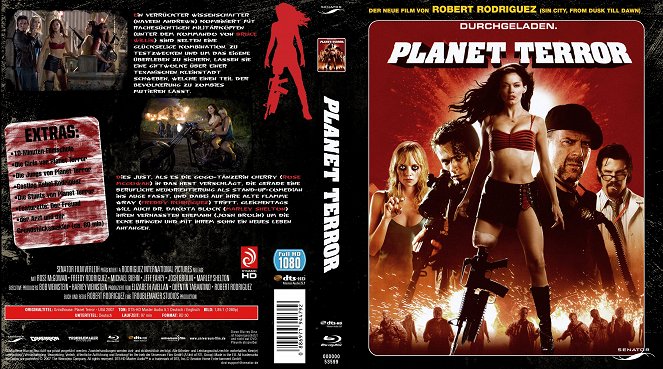 Grindhouse: Planet Terror - Okładki