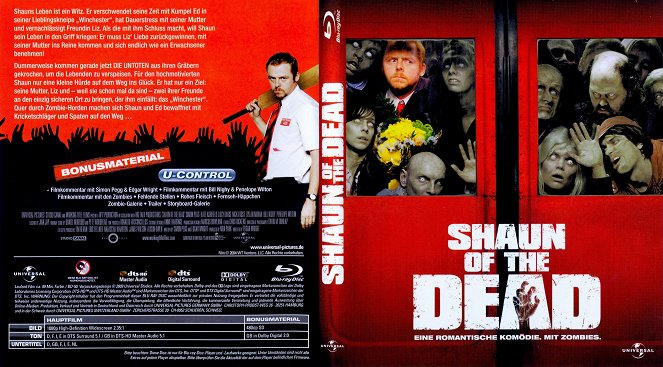 Shaun of the Dead - Couvertures