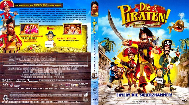 The Pirates! In an Adventure with Scientists! - Covers